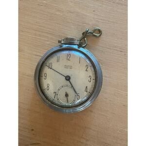 Vintage westclox pocket watch pocket ben. untested.